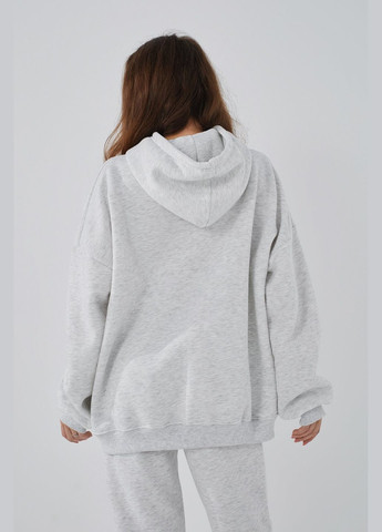 Худи женский Onme-06 baza Серый shop (2000990042750) On me (316014352)