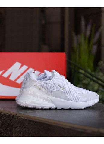 КРОСІВКИ ЖІНОЧІ NIKE AIR MAX 270 WHITE НАЙК АІР МАКС 270 No Brand білі демісезони (367168888)