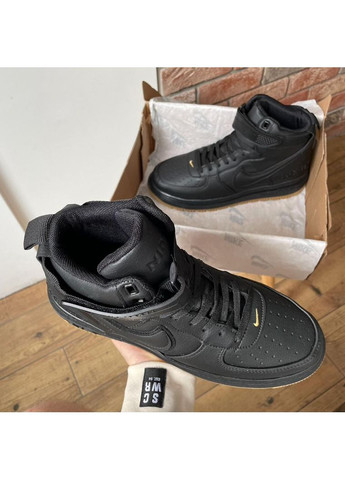 Черные демисезонные кроссовки мужские nike gore-tex brown найк No Brand