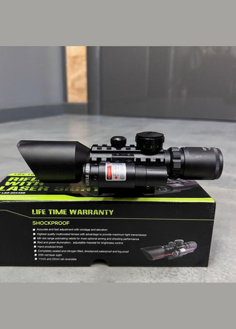 Оптичний приціл M9 LS3-10x42E з ЛЦВ, 3-10x42, червоний лазер Spina Optics (338625088)