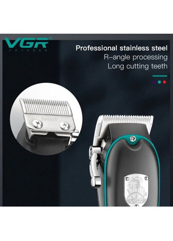 Машинка для стрижки VGR V-123 4 насадки 220 MDR No Brand (371794344)
