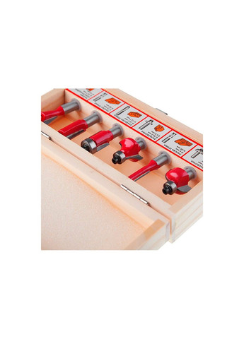 Набір фрез кінцевих для дерева 6 шт. (HT-0072) Intertool (365253043)