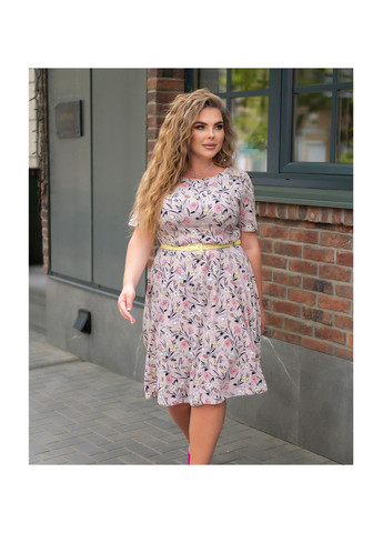 Пудровое платье Liton