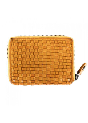 Жёлтый маленький женский кошелёк D80 Yellow Ashwood (303831631)