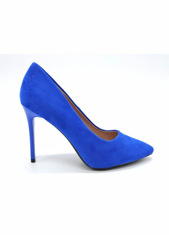 Женские туфли синие экокожа MD-15-12 23 см (р) Mei De Li