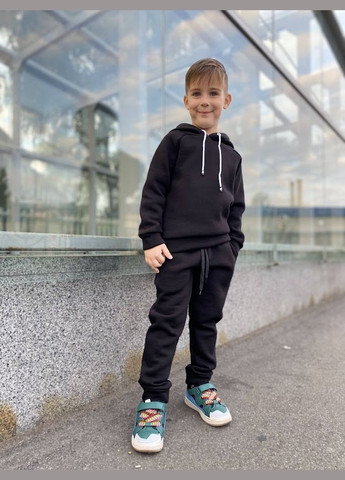 Чорний зимній костюм для хлопчика hc (h001-6314-025-4) No Brand