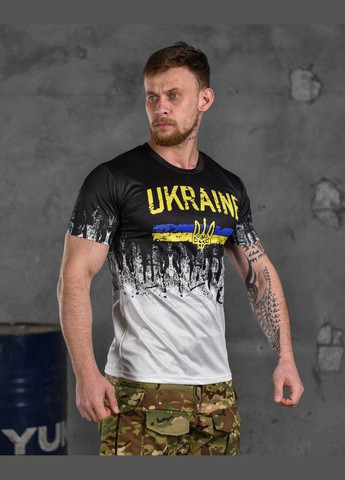 Тактична потовідвідна футболка Ukraine 2XL No Brand (286380046)