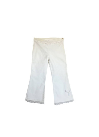 Белые кэжуал летние брюки Marasil