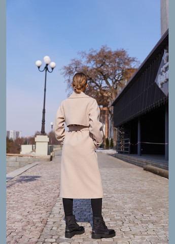 Молочне демісезонне Пальто MN