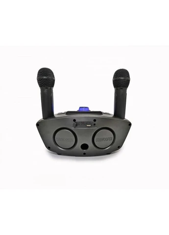 Портативная караоке система SDRD SD-306 с колонкой и двумя микрофонами No Brand (332637168)