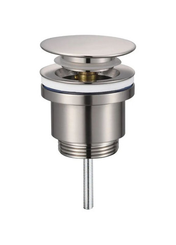 Донний клапан для раковини PW-11-02 1 1/4'' універсальний (з/без перел) СLICK-СLACK SS COLOR (KR5792) KOER (369932794)