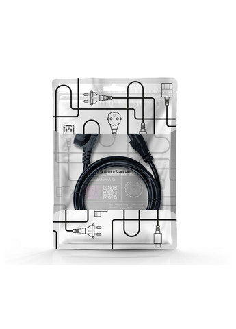 Кабель питания CEE 7/7 - С5 1.8м black (ARM73122) ArmorStandart (343049734)