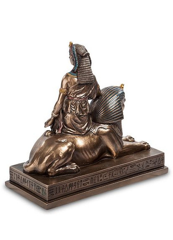 Статуэтка полистоун с бронзовым покрытием Царица древнего Египта Нефертити 22 см 1902563 Veronese (302238940)