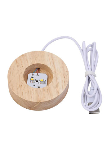 Декоративный 3D-ночник хрустальный шар Saturns 3DTOYSLAMP (365722001)