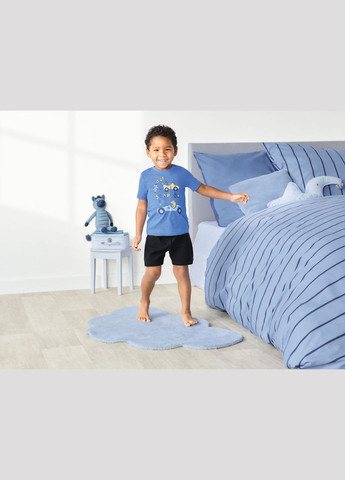 Синяя пижама (футболка и шорты) для мальчика lidl 372795-н Lupilu