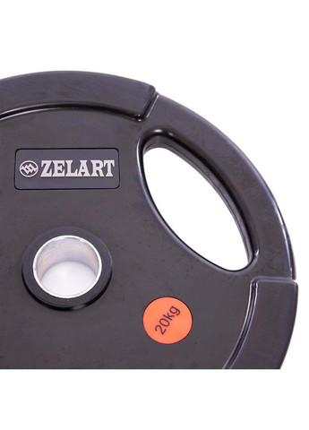 Блины диски обрезиненные Z-HIT TA-5160 20 кг Zelart (286043610)