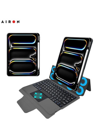 Чехол Premium для iPad Pro 11 2024 с интегрированной клавиатурой (4822352781230) Airon (323095839)