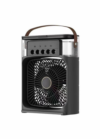 Вентилятор настольный- увлажнитель воздуха с цветной LED подстветкой RGB на аккумуляторе + USB Po Fanu (351563212)