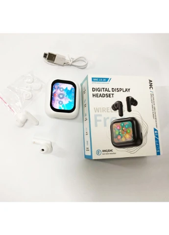 Наушники беспроводные LX-10 Earbuds с LED дисплеем, Bluetooth гарнитуры, Вакуумные наушники. Цвет: TWS (396677521)