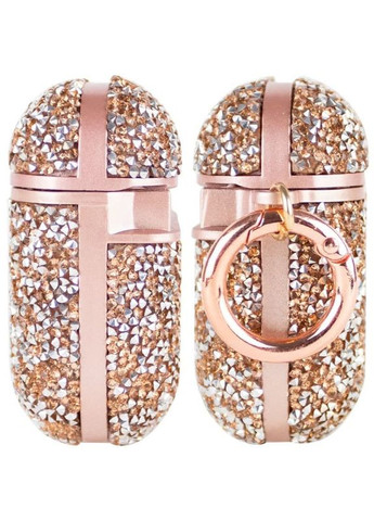 Чохол TPU Rock Diamond для AirPods 1/2 Рожевий Bling World (372163152)