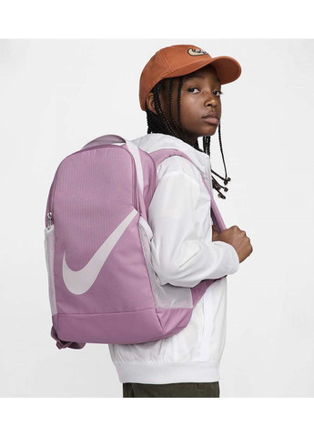 Детский Рюкзак Y NK BRSLA BKPK - SP23 18L Фиолетовый 25x30x15 см Nike (367187926)