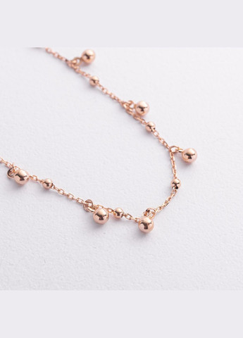 Браслет Шарики в красном золоте б05591 17 Oniks (316227391)