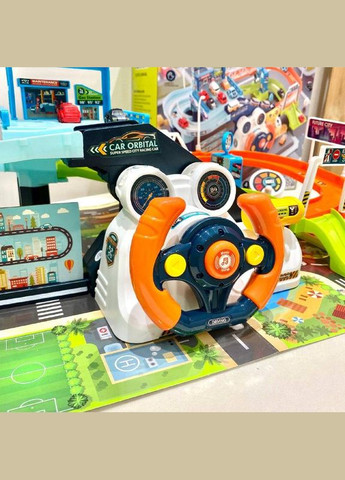 Дитячий двоповерховий ігровий паркінг T904А з кермом Fun Game (327796933)