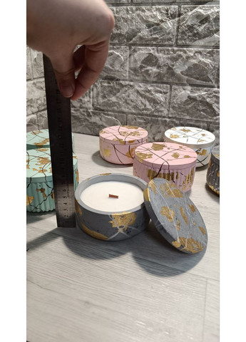 Свічка у кашпо XXL з ароматом Польових квітів Hand Made (361286292)