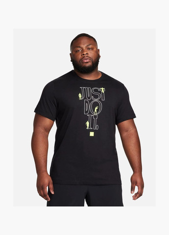 Черная мужская футболка mtee vintage fit sp24 black fq3899-010 Nike