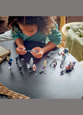 Конструктор Star Wars Клони-піхотинці та Бойовий дроїд (75372) Lego (316655189)