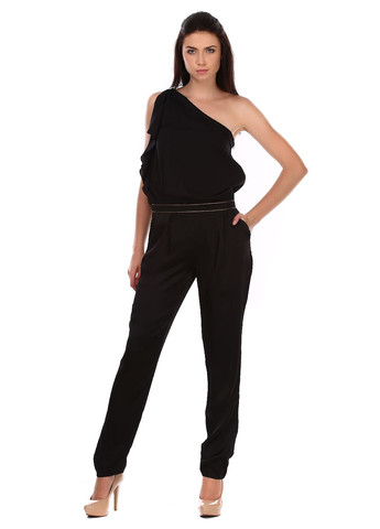 Комбінезон UHND7D NAFNAF Чорний Naf Naf однотонний чорний повсякденний