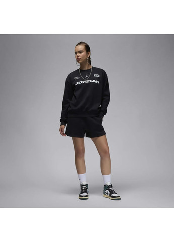 Свитшот женский Brooklyn Fleece WomenS Crew-Neck Sweatshirt Black Air Jordan (365963327)