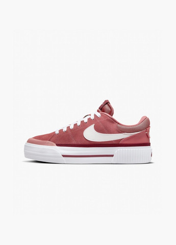Кроссовки женские Court Legacy Lift Shoes Bordo FJ1986-600 Nike бордовые (335011752)