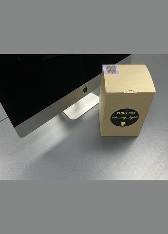 Декоративний нічник з дерева "Лінія". Колір "горіх". HM furnitura (330604222)