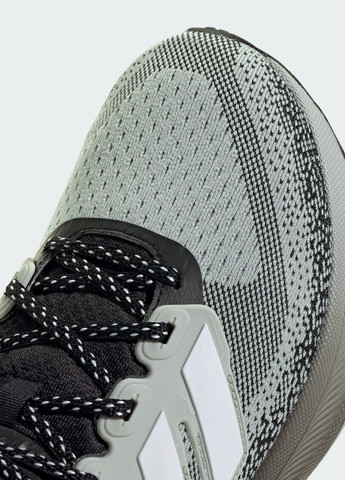 Серые летние кроссовки для бега ultrarun 5 adidas