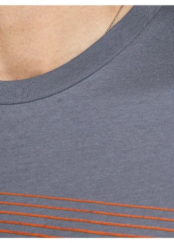 Комбинированная футболка jjpalm tee ss 12200243-grisaille-fit:standard fit jackandamp;jones l серый 12200243-grisaille-fit:st JACK&JONES