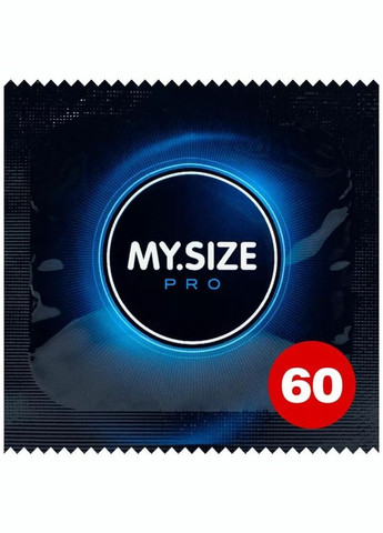 Презервативи ультратонкі латексні My.Size Large 60 мм (ціна за упаковку, 10 шт.) Mister Size (315352432)