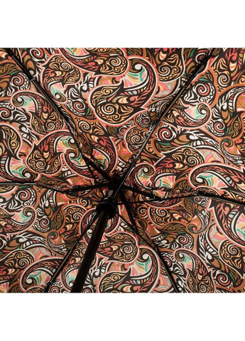 Коричнева жіноча парасолька автомат z54968-2 Zest маленька (346390350)