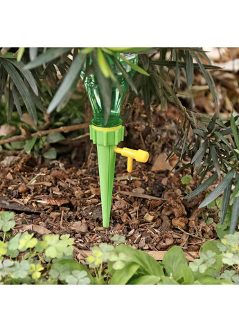 Набір автоматичного крапельного поливу, зрошення рослин, квітів, теплиць 12 штук No Brand (361441899)