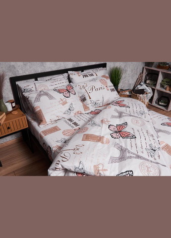 Комплект постельного белья Ranforce Elite «Paris For You» Детский 110х140 наволочки 2х50х70 (MS-830000167) Moon&Star ParisForYou (293173215)