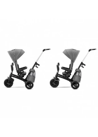 Дитячий 3-колісний велосипед 5 в 1 EasyTwist Platinum Grey 5902533914487 Kinderkraft (362540390)