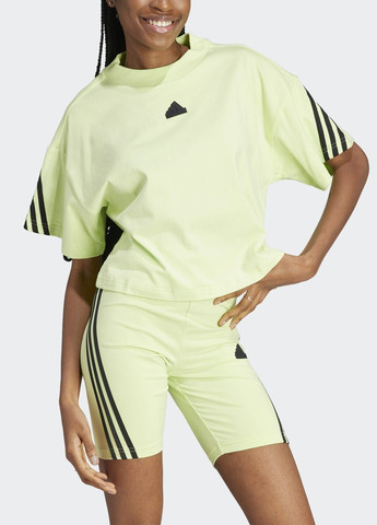 Зелена всесезон футболка future icons 3-stripes adidas