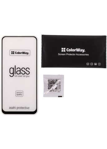 Захисне скло для Apple iPhone 12 9H FC glue black (CW-GSFGAI12-BK) Colorway (322908786)