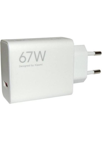 Мережевий зарядний пристрій 67W HyperCharge White (BHR07SKEU) Xiaomi (362213914)