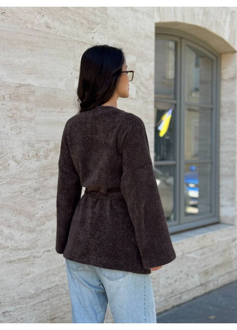 Темно-коричневый кардиган Osoblyva