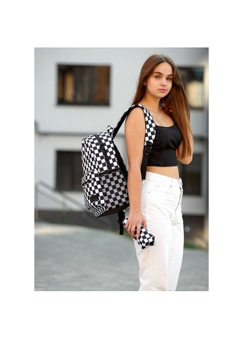 Женский рюкзак Brix PJT с принтом Сhess Sambag (329692827)