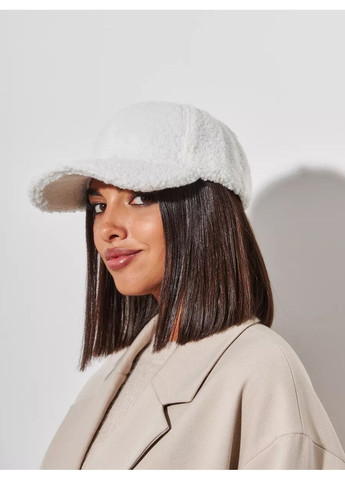 Женская зимняя кепка из меха - Барашек No Brand Зимова кепка (362893834)