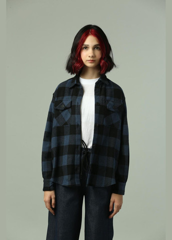 Сорочка Байкова Темно-синя IRmAS оверсайз (326766715)