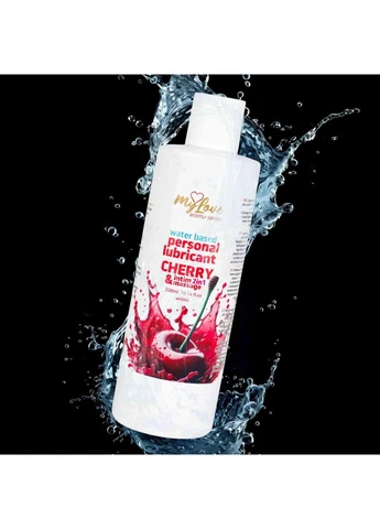 2в1 лубрикант и массажный гель - MyLove Aroma Series Intim&Massage Cherry, 300 мл Boss Series (400993158)