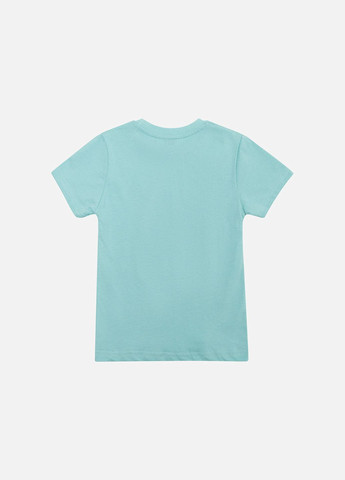 Бірюзова літня футболка для хлопчика колір бірюзовий цб-00223480 No Brand